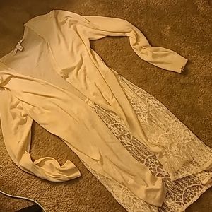 Lace cardigan
